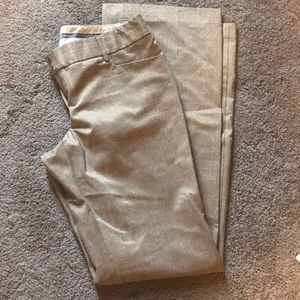 Express Design Studio Stylist Gold/Tan Dress Pant